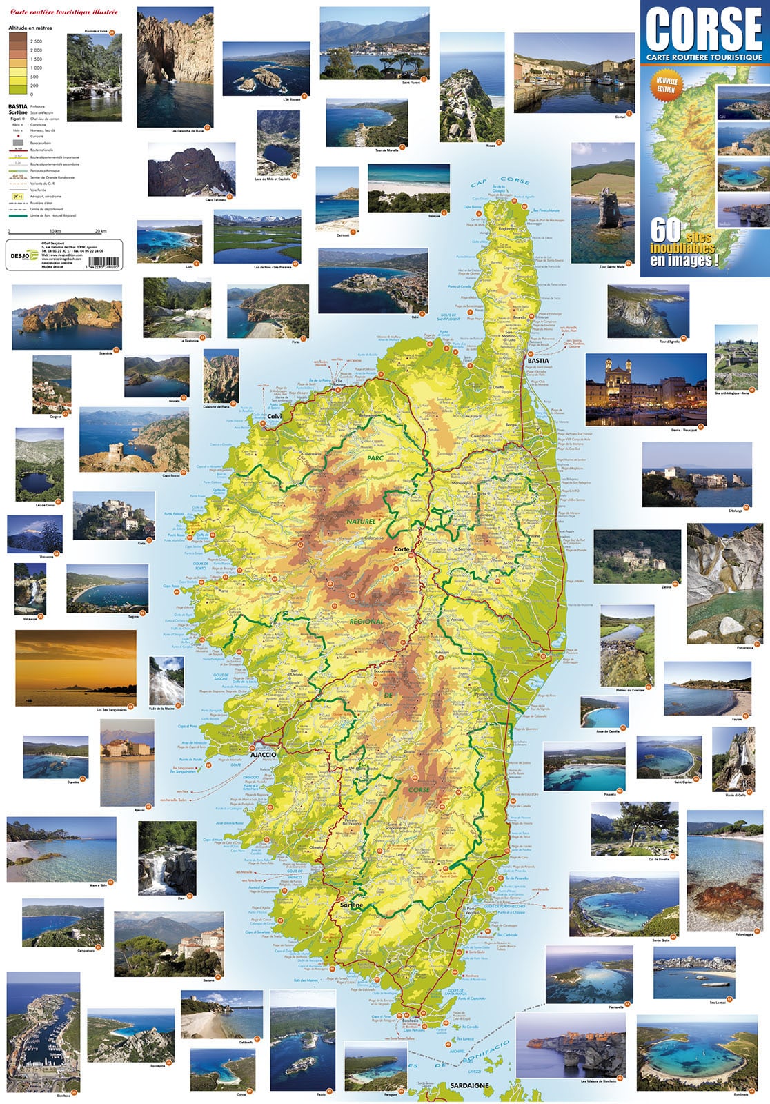 Carte Routi re De La Corse Voyage Carte Plan Carte Routi re De La Corse Voyage Carte Plan