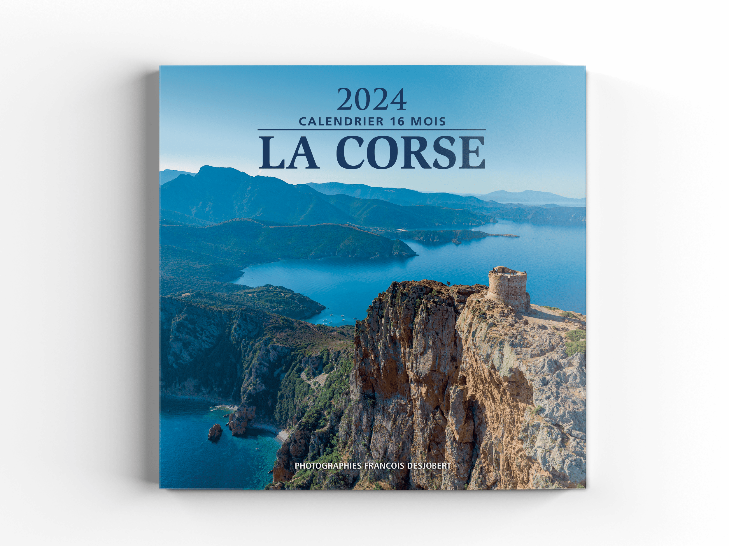 Calendrier de Table 2024: Les Plus Beaux Paysages de Corse