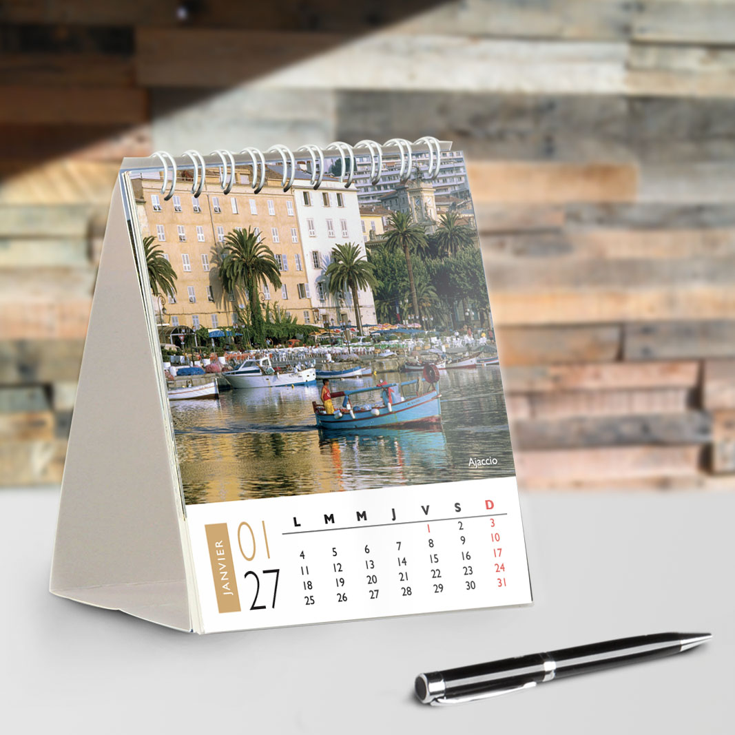 Calendrier de Table 2027 - Corsica – Image 2