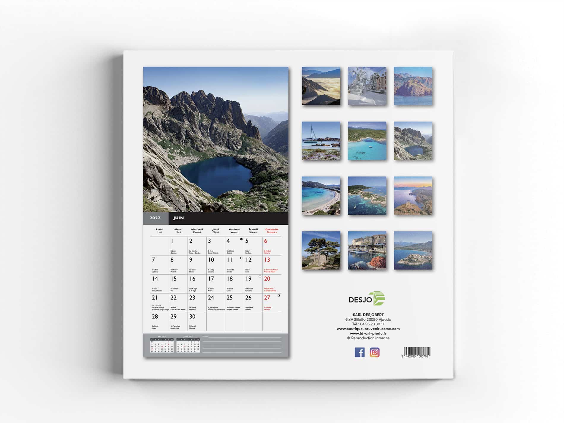 Calendrier Mural 2027 - Corsica – Image 14