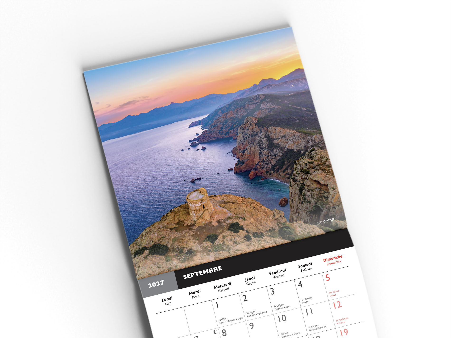 Calendrier Mural 2027 - Corsica – Image 10