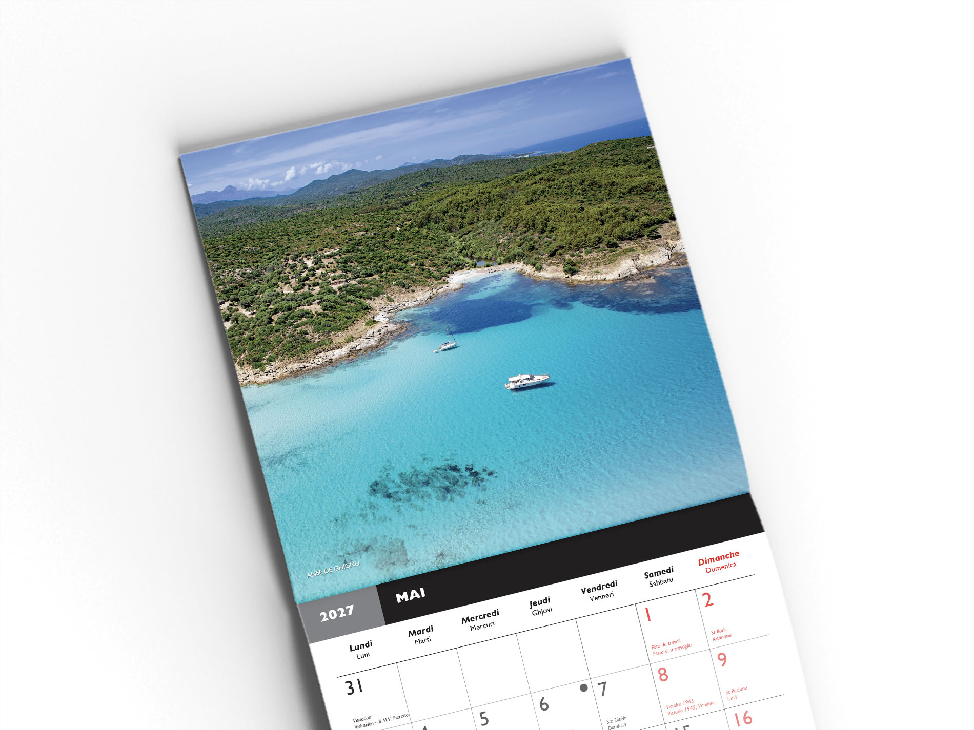 Calendrier Mural 2027 - Corsica – Image 6
