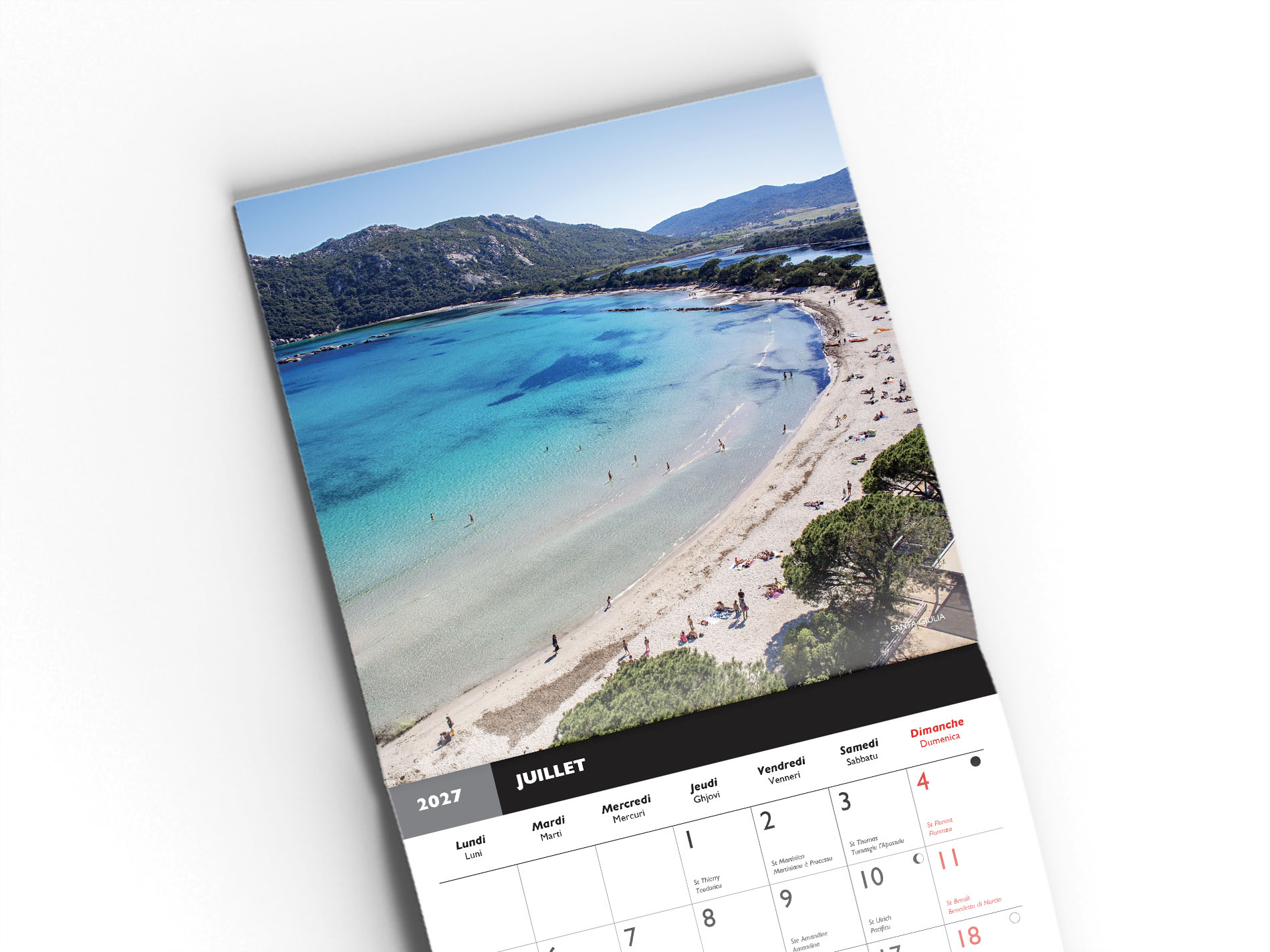Calendrier Mural 2027 - Corsica – Image 8